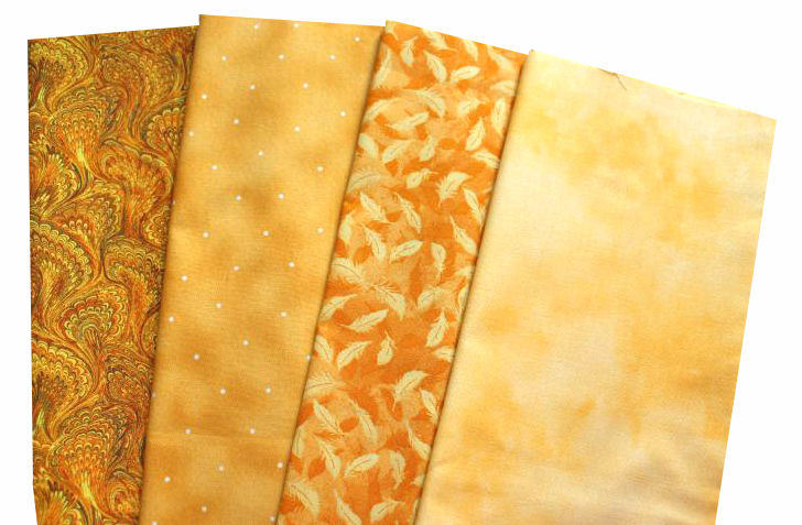 Basic gelb Patchworkstoff Stoffpaket