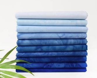 Batik Baumwollstoff Stoffpaket