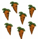 Karotten Möhren Knöpfe