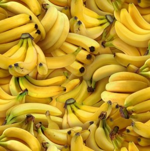 Bananen Baumwollstoff