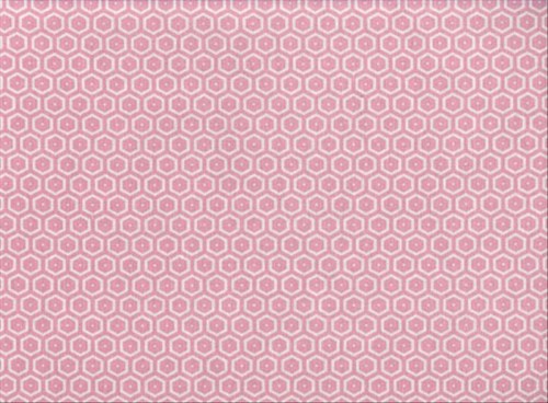 rosa Hexagone beschichtet