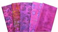 Basic violett Patchworkstoff Stoffpaket