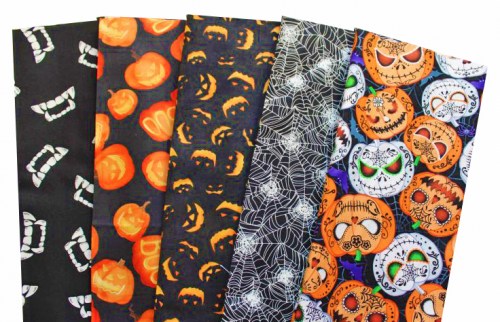 Basic Kürbis Patchworkstoff Stoffpaket