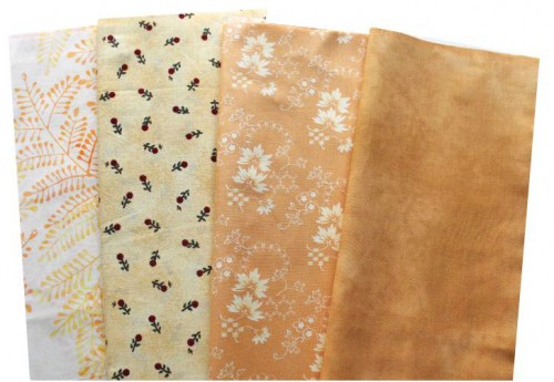 Basic gelb Patchworkstoff Stoffpaket