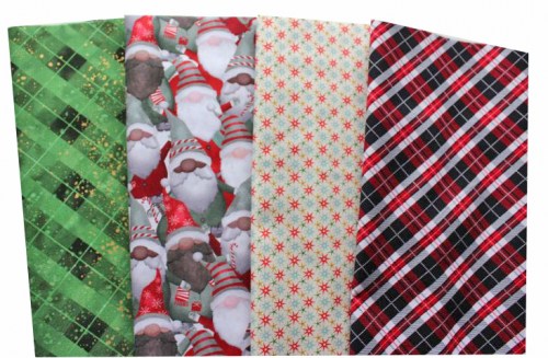 Basic Weihnachten Patchworkstoff Stoffpaket